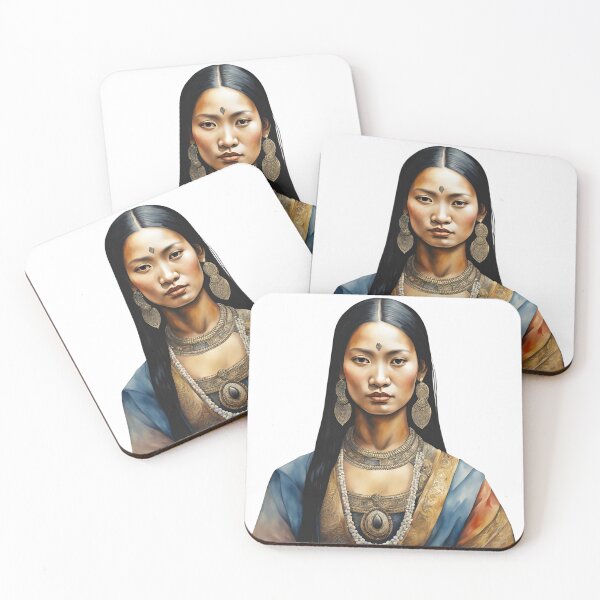 Item preview, Thai Watercolor Art, Thai Woman, Thai Style, Thailand designed and sold by SRLND.