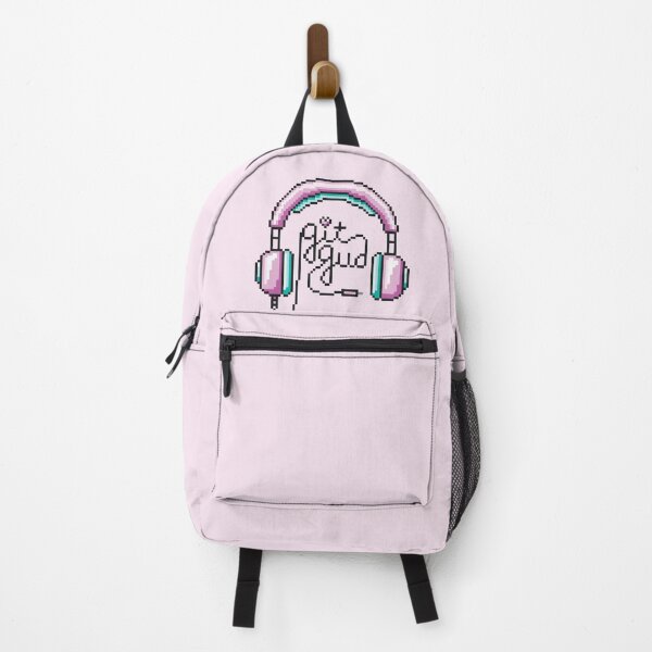 Item preview, Pixely Git Gud Headphones designed and sold by Bountiful Bean.