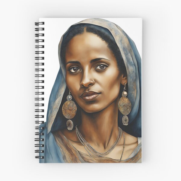 Item preview, Eritrean Watercolor Art, Eritrean Woman, African Style, Eritrea designed and sold by SRLND.