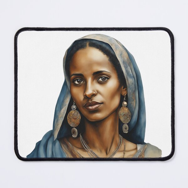 Item preview, Eritrean Watercolor Art, Eritrean Woman, African Style, Eritrea designed and sold by SRLND.