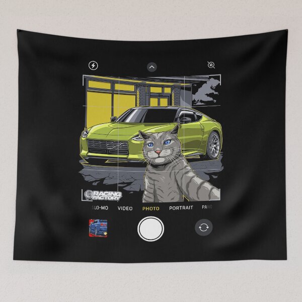 Item preview, Nissan 400z Selfie Cat designed and sold by RACING FACTORY.