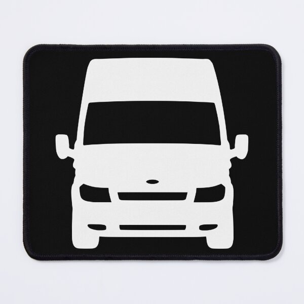 Item preview, Ford Transit Van Turneo LWB H3 2000-2006 white silhouette designed and sold by EdimDesign.