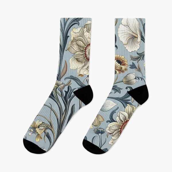 Item preview, Light Blue Floral 10 (inspired by William Morris) designed and sold by MerkintileEXG.