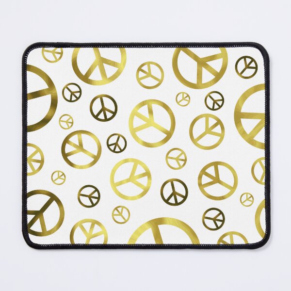 Item preview, Gold Peace Symbol  designed and sold by Sartoris Art.