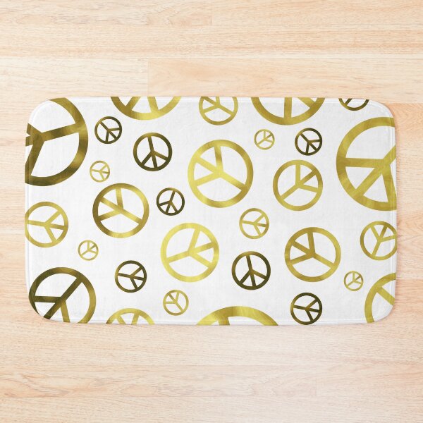 Item preview, Gold Peace Symbol  designed and sold by Sartoris Art.