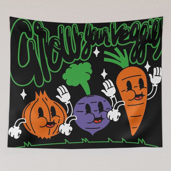 Item preview, Grow Your Veggies designed and sold by SouthnPrime.