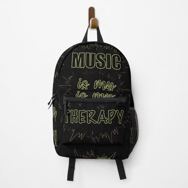 Item preview, Music is my therapy designed and sold by Xatutik.art.