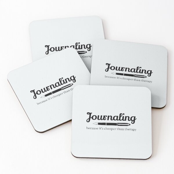 Item preview, Journaling: Because It's Cheaper than Therapy designed and sold by musthavewords.