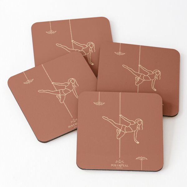 Item preview, Pole dance illustration - Terracotta  designed and sold by MarieBlly.