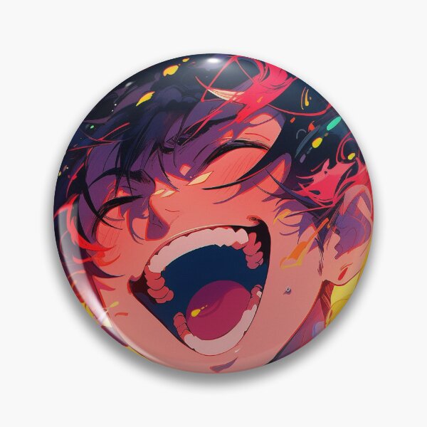 Artikelvorschau, Ekstatischer Ausdruck Strahlende Farben Anime Art von AI entworfen und verkauft von DigitAIShop.