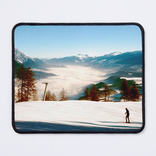 Item preview, Lone Skier over Innsbruck designed and sold by JonDelorme.