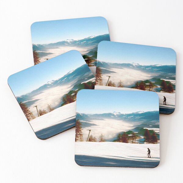 Item preview, Lone Skier over Innsbruck designed and sold by JonDelorme.