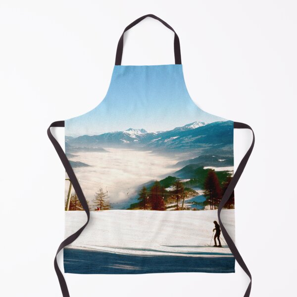 Item preview, Lone Skier over Innsbruck designed and sold by JonDelorme.
