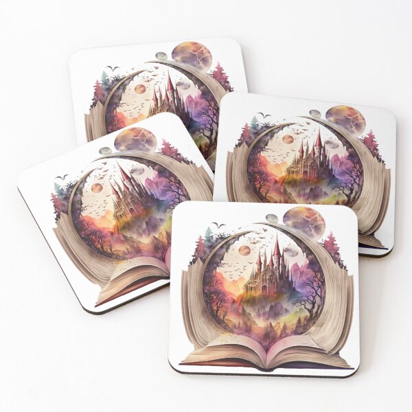 Item preview, Floral Open Book designed and sold by GiraffeCreative.