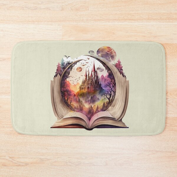 Item preview, Floral Open Book designed and sold by GiraffeCreative.