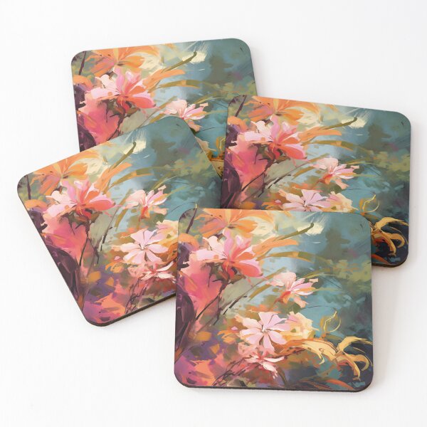 Item preview, Wildflowers in the forest clearing | Impressionism designed and sold by AniDragonfly.