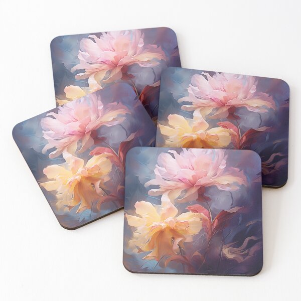 Item preview, Mysterious Peonies | Impressionism designed and sold by AniDragonfly.