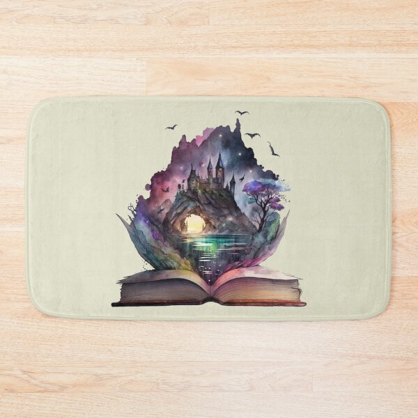 Item preview, Floral Open Book designed and sold by GiraffeCreative.