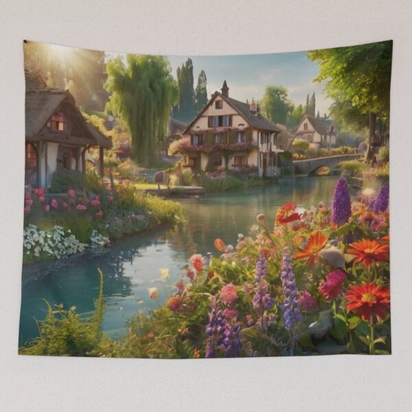 Item preview, Floral Canal Enchantment designed and sold by BlareBlare.