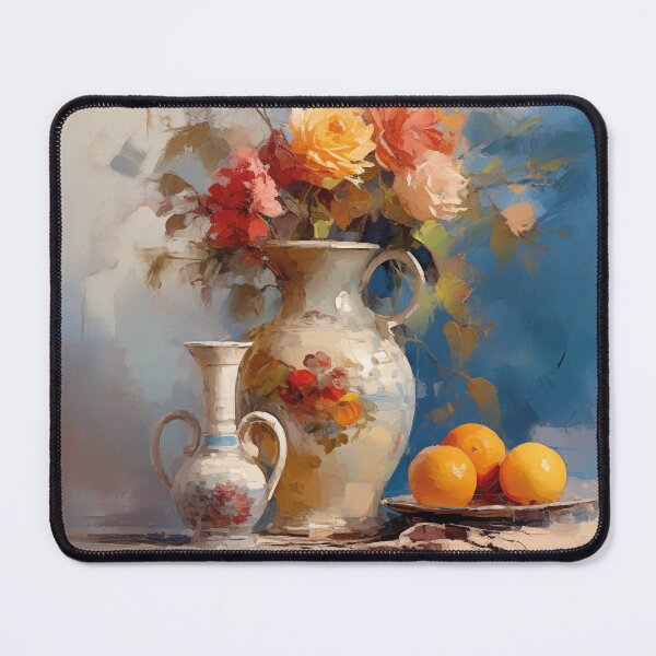 Item preview, Still life with roses | Impressionism designed and sold by AniDragonfly.