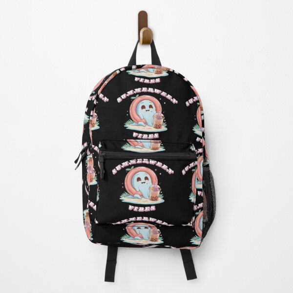 Item preview, Summerween Vibes - Cute ghost, spooky summer designed and sold by Merch-Kitsune.