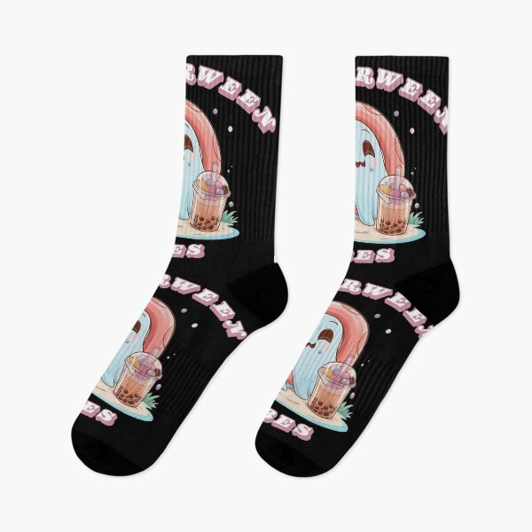 Item preview, Summerween Vibes - Cute ghost, spooky summer designed and sold by Merch-Kitsune.