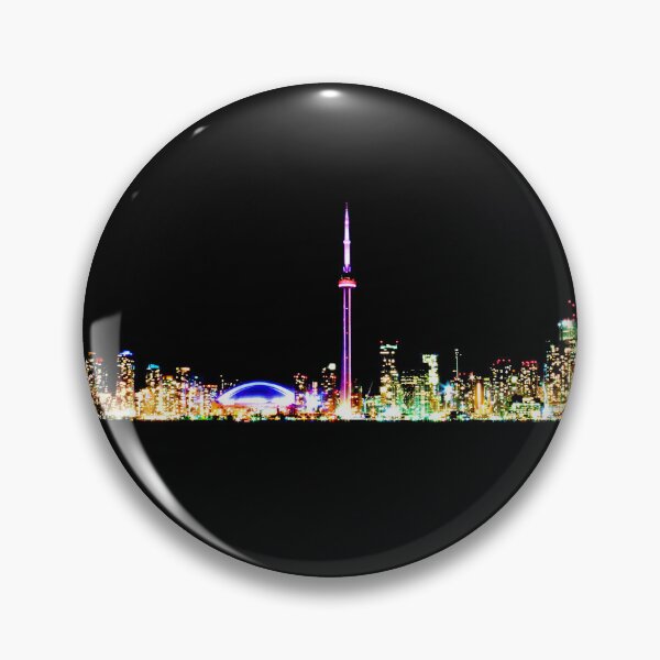 Item preview, Toronto Skyline At Night From Centre Island No 1 designed and sold by The Learning Curve Photography.