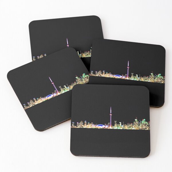 Item preview, Toronto Skyline At Night From Centre Island No 1 designed and sold by The Learning Curve Photography.