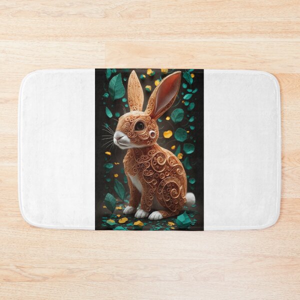 Item preview, Cute rabbit 3d designed and sold by cu-animals-te.