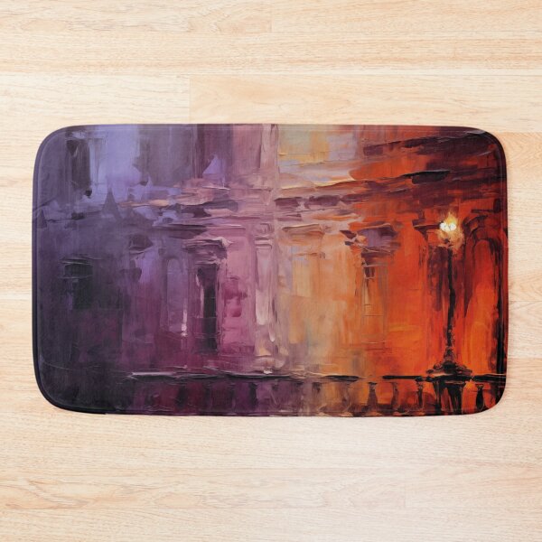 Item preview, House wall with windows in the sunset | Impressionism designed and sold by AniDragonfly.