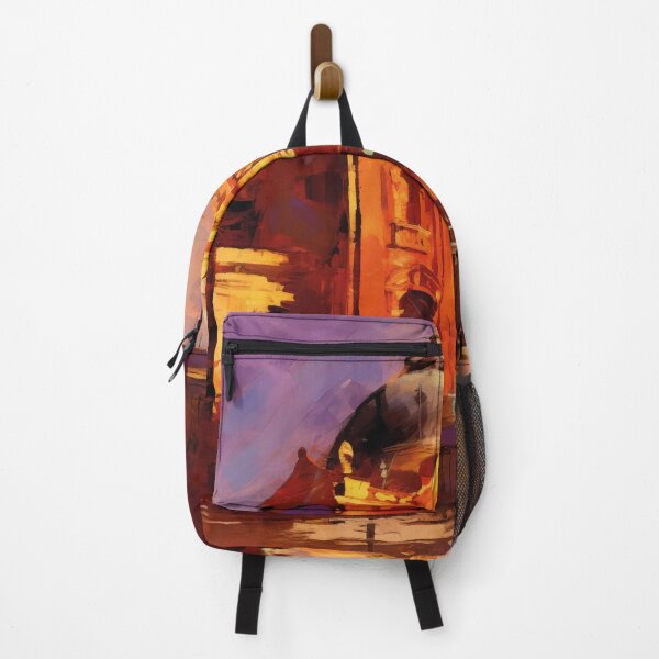 Item preview, Building with dome roof at sunset | Impressionism designed and sold by AniDragonfly.