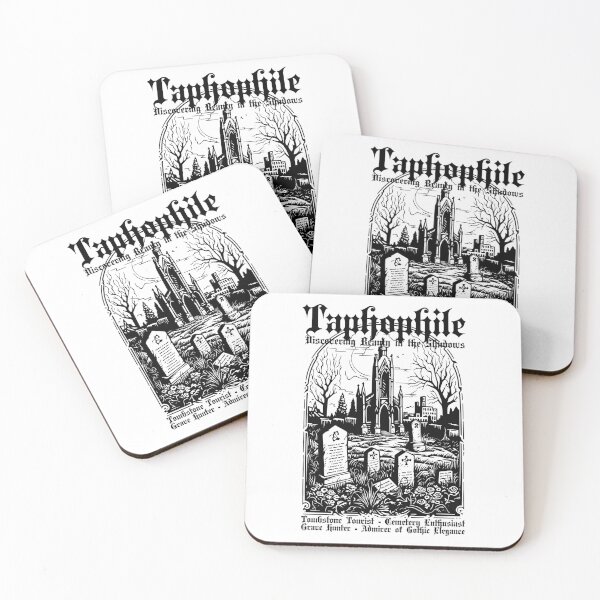 Item preview, Taphophile T-Shirt, Tombstone Tourist Tee, Cemetery Lover Shirt, Grave Hunter Gothic Shirt, Goth Girl Outfit, Spooky Shirt, Halloween Gothic Aesthetic designed and sold by SSINAMOON.