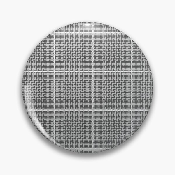 Item preview, Glen check, Prince of Wales abstract geometric pattern, black broken checks  designed and sold by iclipart.