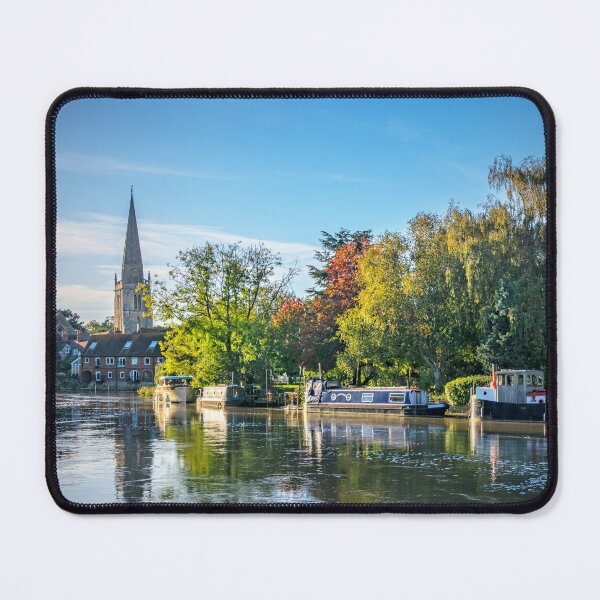 Item preview, Abingdon Riverside on an Autumn Afternoon designed and sold by IanWL.
