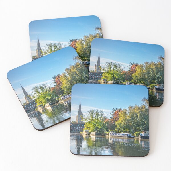Item preview, Abingdon Riverside on an Autumn Afternoon designed and sold by IanWL.