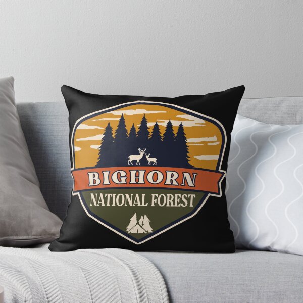 Item preview, Bighorn National Forest designed and sold by graphic-map.