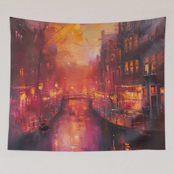 Item preview, Vivid Historic Waterway - Dark Academia designed and sold by AniDragonfly.