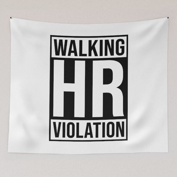 Item preview, Walking HR Violation designed and sold by Angry Swan Designs.