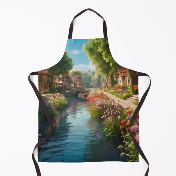 Item preview, Blossom Canal Village designed and sold by BlareBlare.