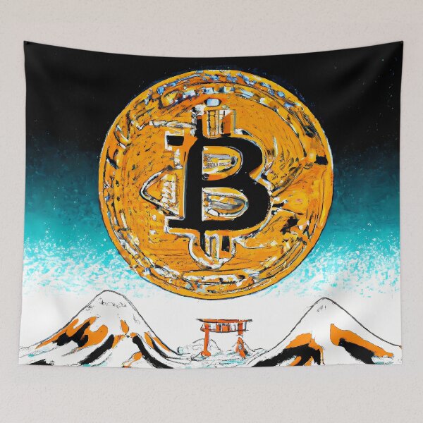 Item preview, Bitcoin to the Moon designed and sold by Eso-Genesis.
