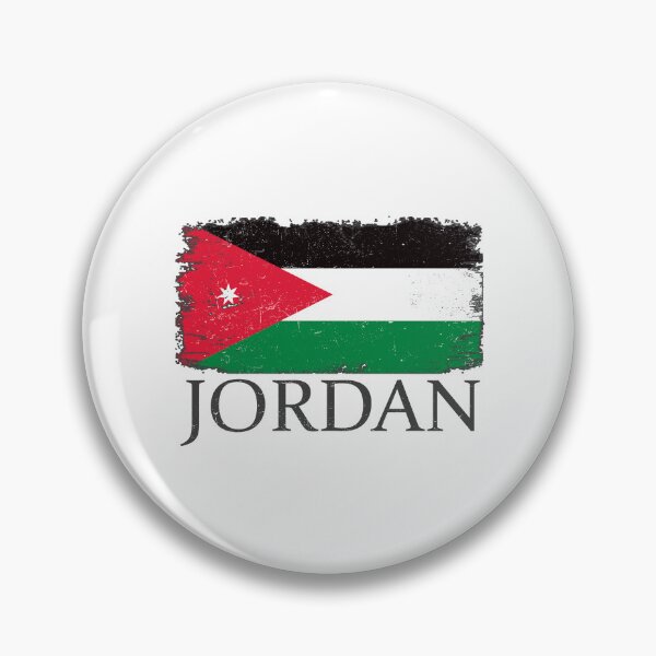 Item preview, Jordan Country Flag Jordan Country Tourist Jordan Team designed and sold by farhanhafeez.