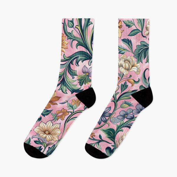 Item preview, Pink Floral 02 (inspired by William Morris) designed and sold by MerkintileEXG.