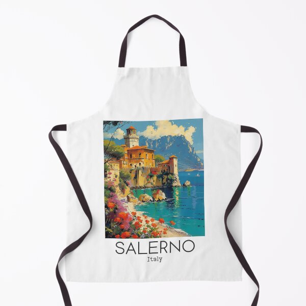 Item preview, A Vintage Travel Art of Salerno - Italy designed and sold by GoodOldVintage.