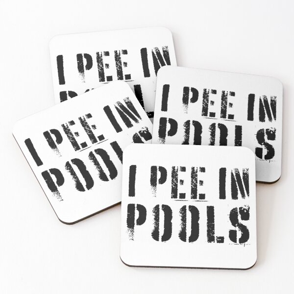 Item preview, I Pee In Pools designed and sold by Angry Swan Designs.