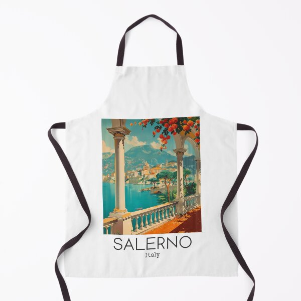 Item preview, A Vintage Travel Art of Salerno - Italy designed and sold by GoodOldVintage.