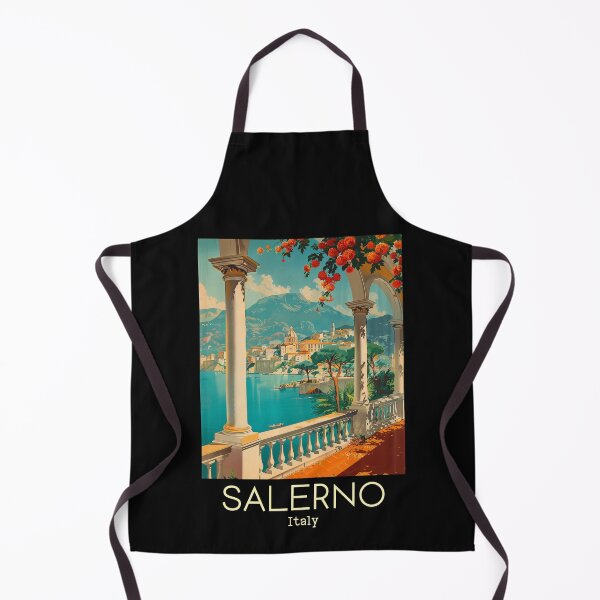 Item preview, A Vintage Travel Art of Salerno - Italy designed and sold by GoodOldVintage.