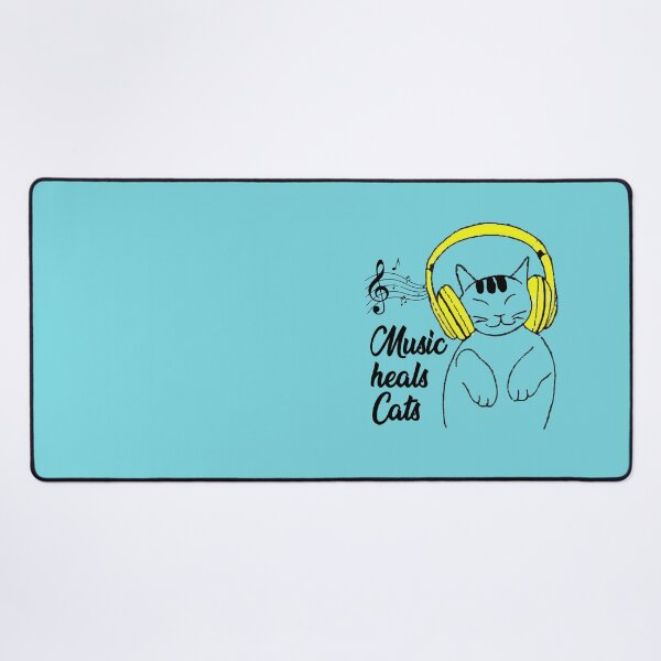 Item preview, Music heals cats designed and sold by BhavikaPareek.