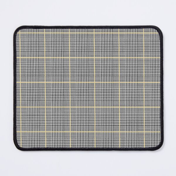 Item preview, Glen check, Prince of Wales abstract geometric pattern, blue broken checks designed and sold by iclipart.