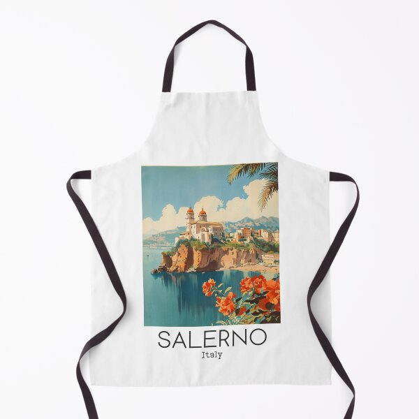 Item preview, A Vintage Travel Art of Salerno - Italy designed and sold by GoodOldVintage.