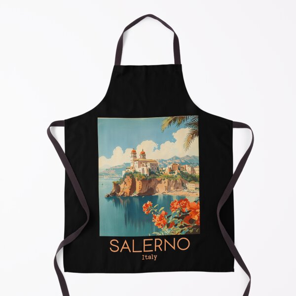Item preview, A Vintage Travel Art of Salerno - Italy designed and sold by GoodOldVintage.